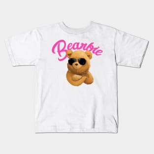 Bearbie - Come on Bearbie let's go party! Kids T-Shirt